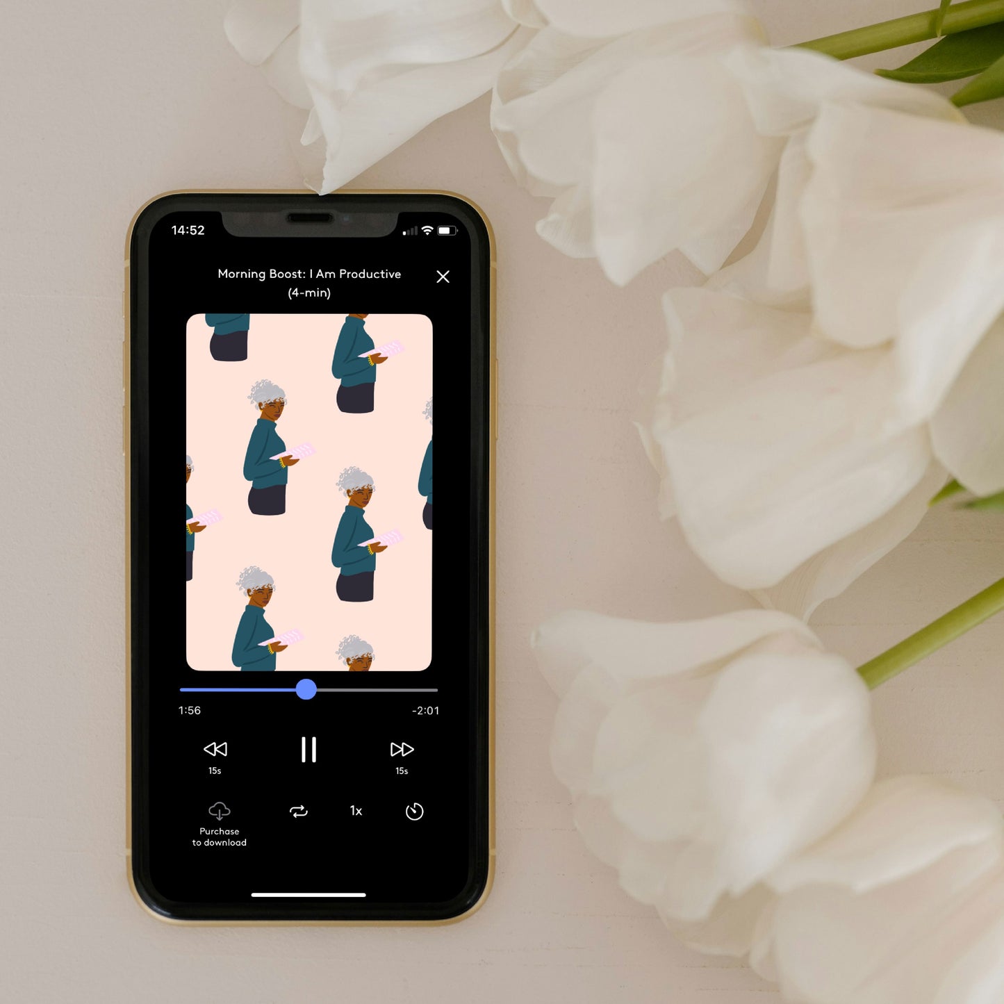 Morning Boost: I Am Productive (4-min) single Clementine Digital Library