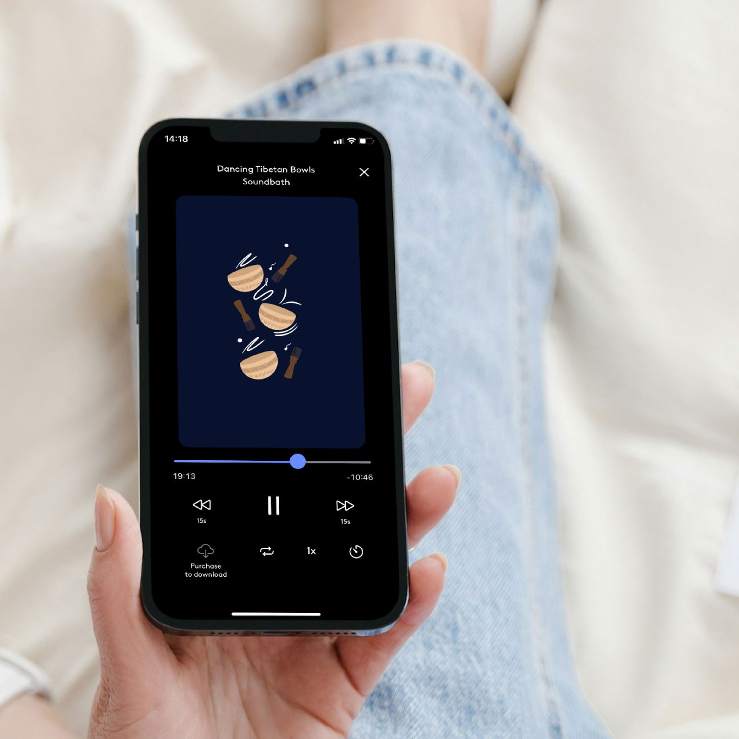 Dancing Tibetan Bowls Soundbath single David Hughes