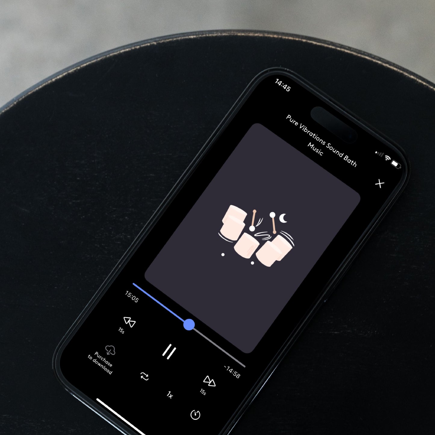 Pure Vibrations Sound Bath Music single David Hughes