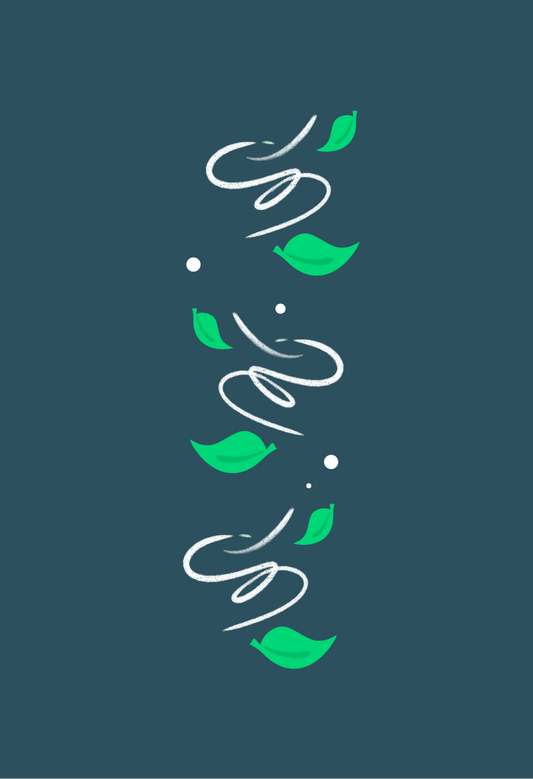 Single Leaves and Wind Soundscape