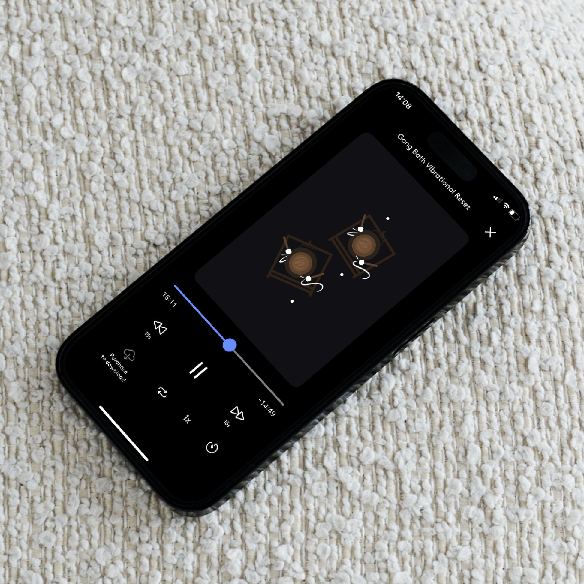 Gong Bath Vibrational Reset single David Hughes 